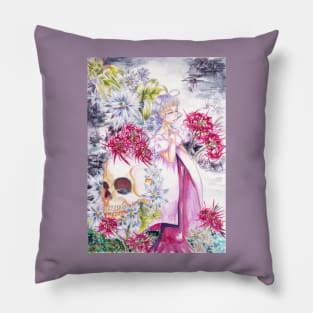 Skull and Fragrant Pillow