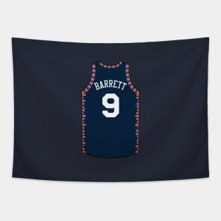 RJ Barrett New York Jersey Qiangy Tapestry