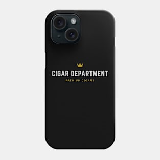 Cigar Department - Black Phone Case