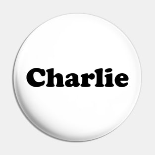 Charlie My Name Is Charlie! Pin