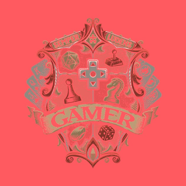 Gamer Crest by CoryFreemanDesign