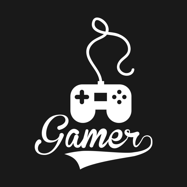 Gamer White by marcusmattingly