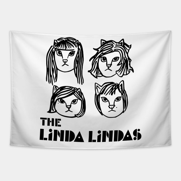 The Linda Lindas Tapestry by Rundown