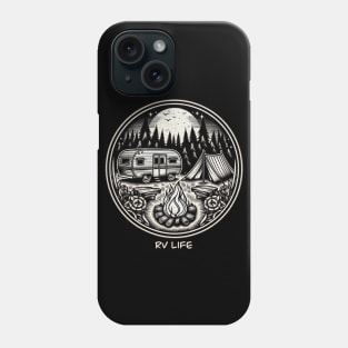 Minimal rv life Phone Case