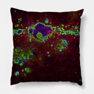 Black Panther Art - Glowing Edges 338 Pillow