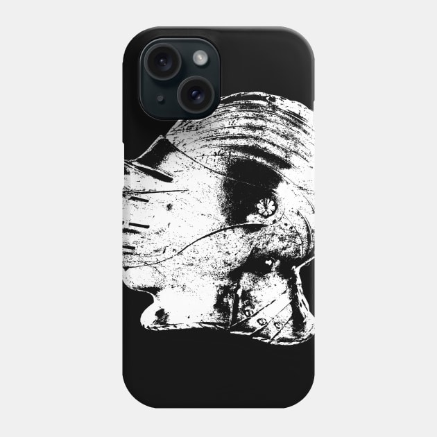 Distressed Medieval Helmet Phone Case by MeatMan