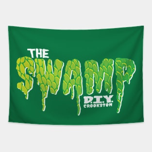 SWAMP CREEPY LOGO Tapestry