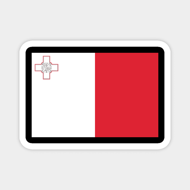 Malta Magnet by Wickedcartoons