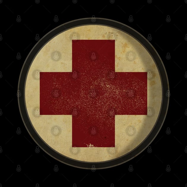 Vintage Medic Cross by CTShirts