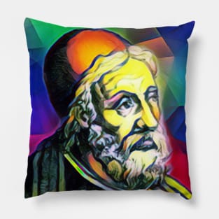 Al Tabari Dark Colourful Portrait | Al Tabari Artwork 7 Pillow