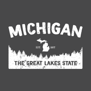 Michigan, The Great Lakes State T-Shirt