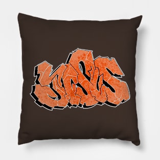 Jesus graffiti Pillow