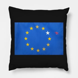 Leaving The European Union Pillow