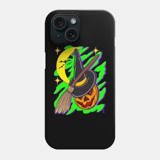 Witch pumpkin Phone Case