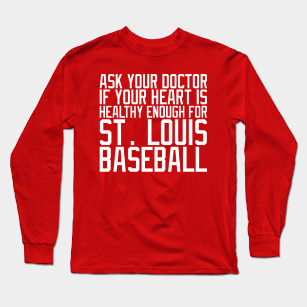 st louis cardinals long sleeve tee shirts