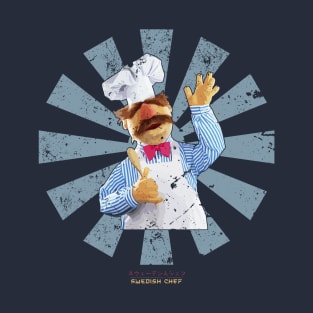 Swedish Chef Retro Japanese Muppets T-Shirt