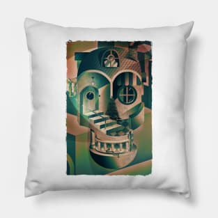 Utopia Skull Pillow