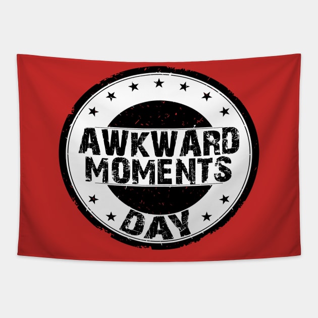 18th March - Awkward Moments Day Tapestry by fistfulofwisdom