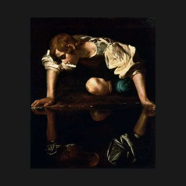 Narcissus - Michelangelo Merisi da Caravaggio by themasters