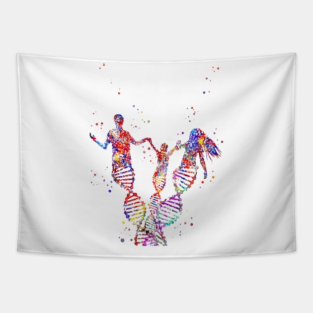 DNA family, Tapestry by RosaliArt