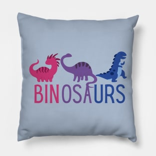 Lgbtq binosaurs Pillow