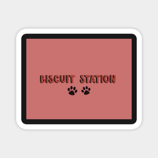 Biscuit Station Cat Mat Magnet