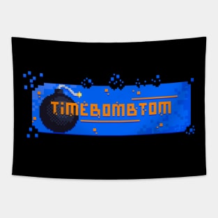 TimeBombTom Badge Tapestry