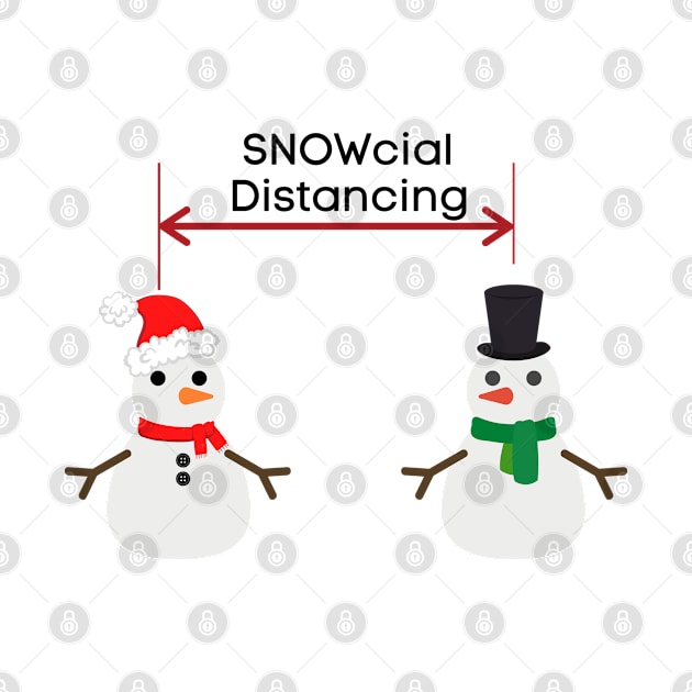 Snowcial Distancing by JuanaBe