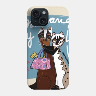 Musangs in love Phone Case