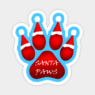 Santa Paws Magnet