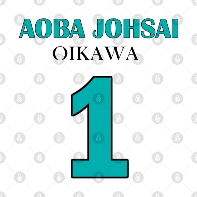 Oikawa, Number One by AislingKiera