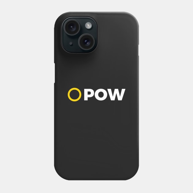 POW Crypto-currency Token Phone Case by cryptogeek