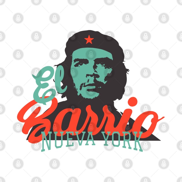 New York El Barrio  -  Spanish Harlem  - El Barrio  NYC Che Guevara by Boogosh