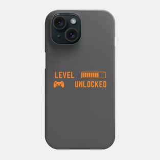 Level Unlocked Gamer Apparel Phone Case