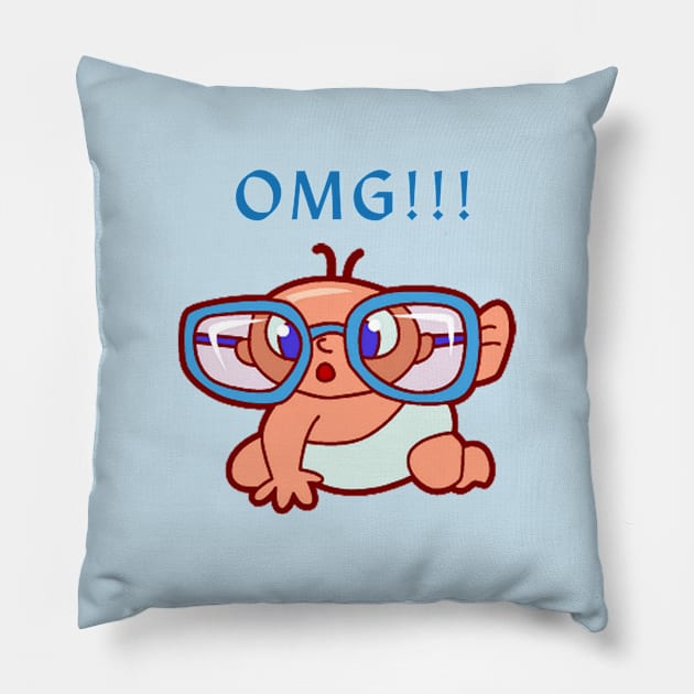 OMG! Pillow by angelwhispers
