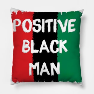 Positive Black Man Pillow