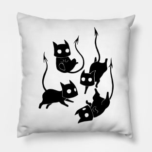 Demon Cats Pillow