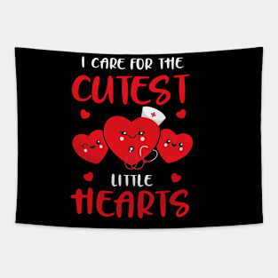 Funny Nurse Valentine’s Day RN ICU ER Women V-Day February Tapestry