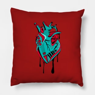 Turqred Musical Heart Pillow