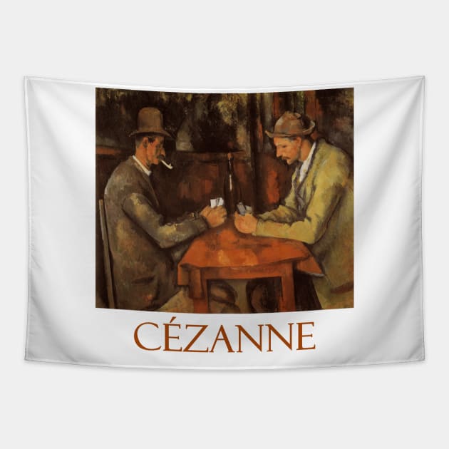 Card Players by Paul Cezanne Tapestry by Naves