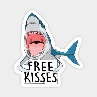 Free kisses Magnet