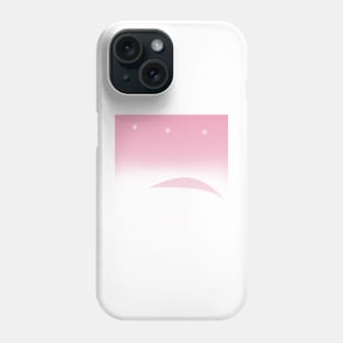 pink background Phone Case