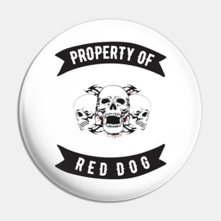 Red Dog Property Patch Pin