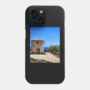 Greek windmill aesthetic Phone Case