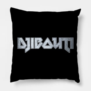 Heavy metal Djibouti Pillow