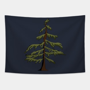 western hemlock tree Tapestry