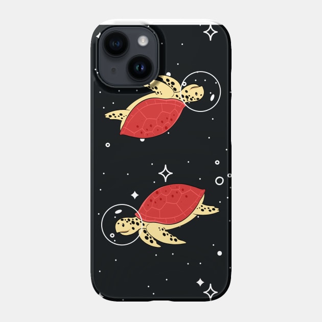 Space Turtles ,CUTE TURTLES IN SPACE - Space Turtles - Phone Case ...