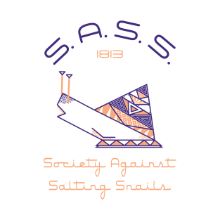 Society Against Salting Snails T-Shirt