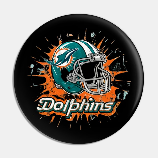 Miami Dolphins Pin by Pixy Official