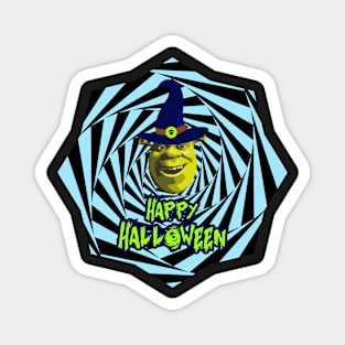 Funny Halloween Shrek Magnet